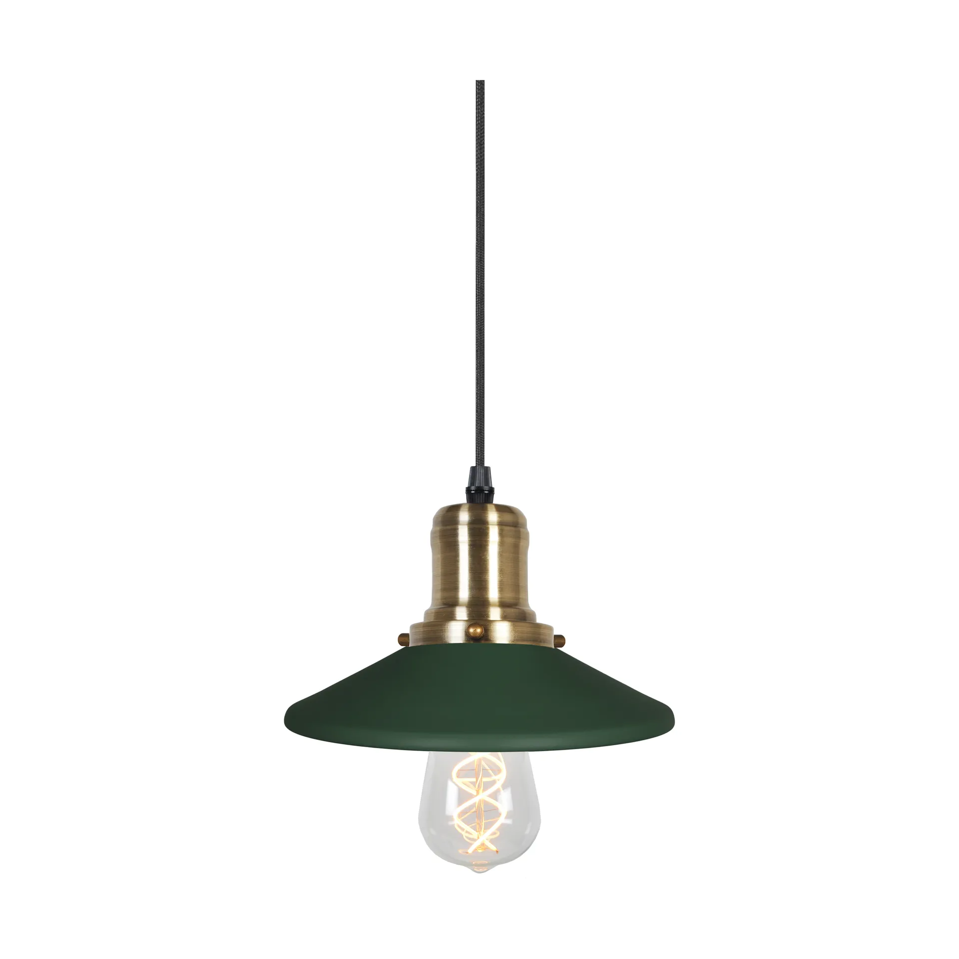 Disc hanglamp mini, Groen Globen Lighting