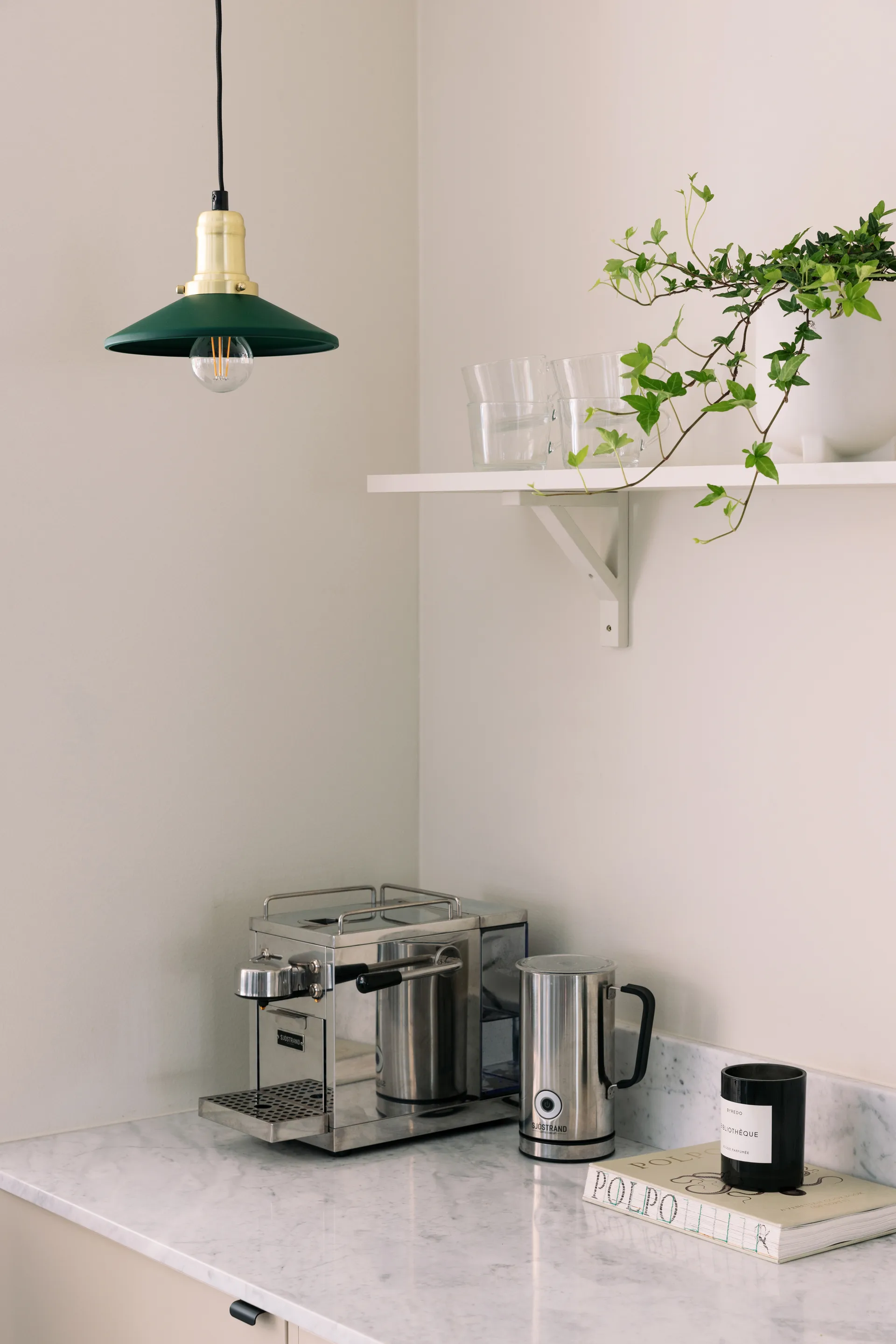 Disc hanglamp mini, Groen Globen Lighting
