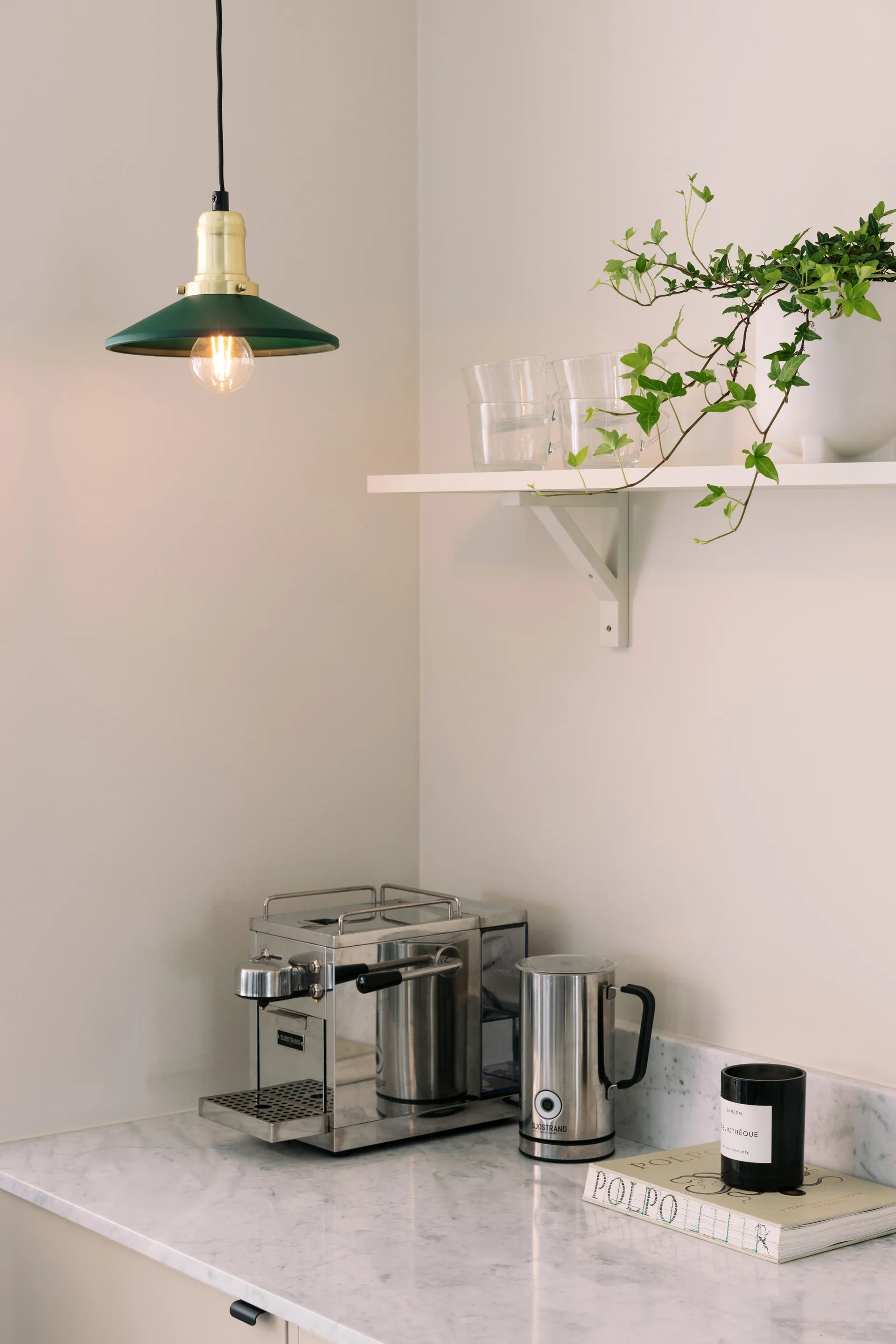 Disc hanglamp mini, Groen Globen Lighting