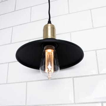 Disc hanglamp mini - Matzwart-geborsteld messing - Globen Lighting