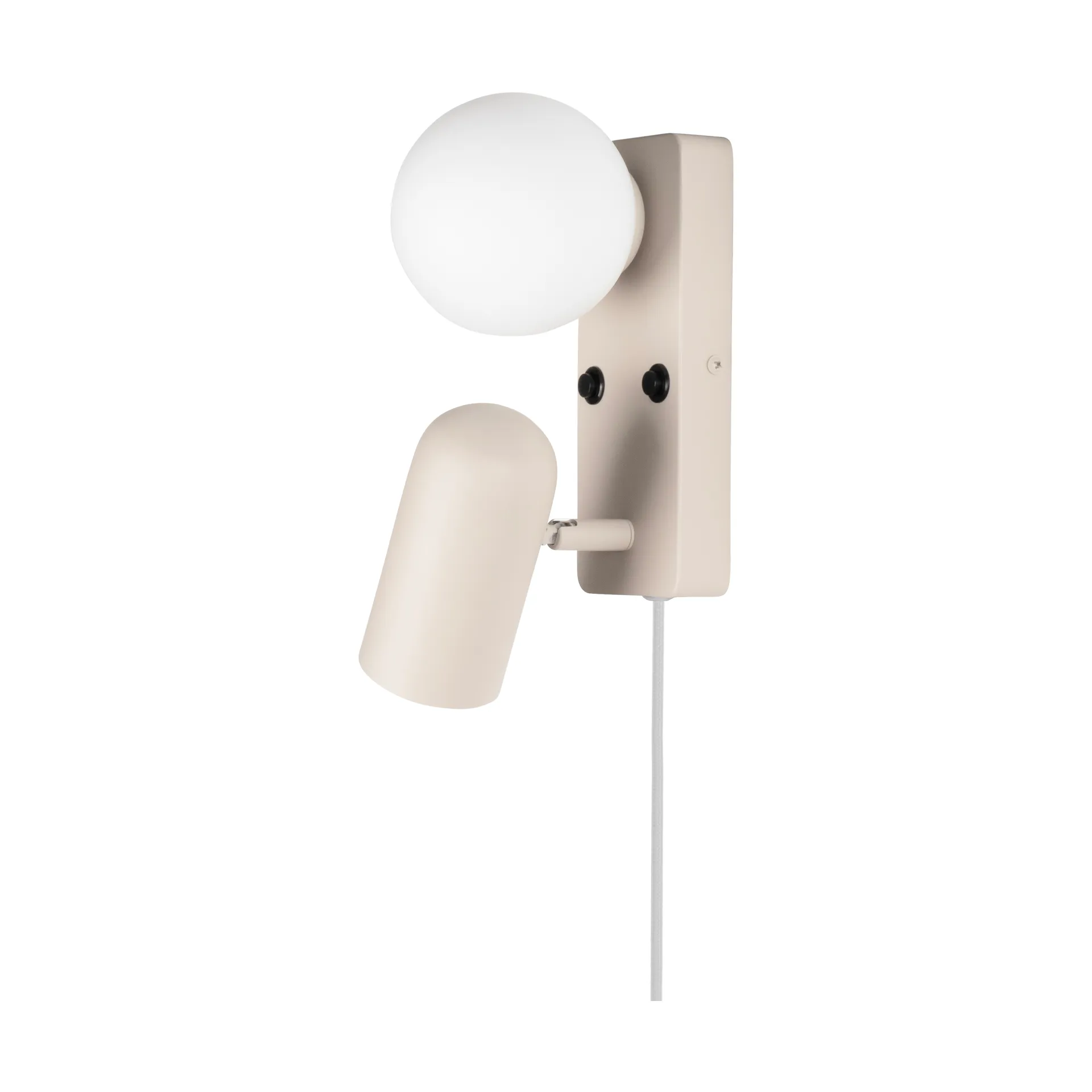 Doppio wandlamp, Beige Globen Lighting