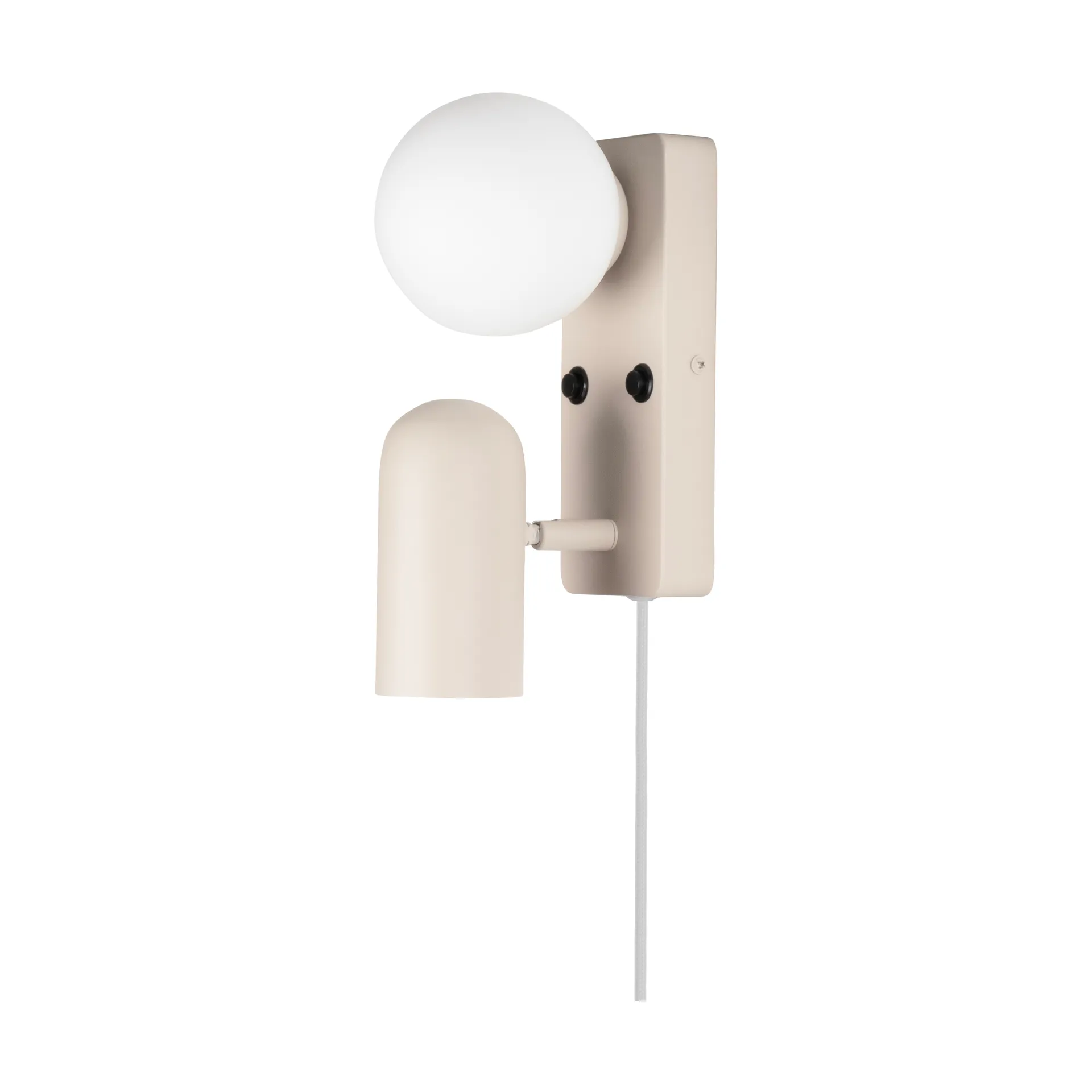Doppio wandlamp, Beige Globen Lighting
