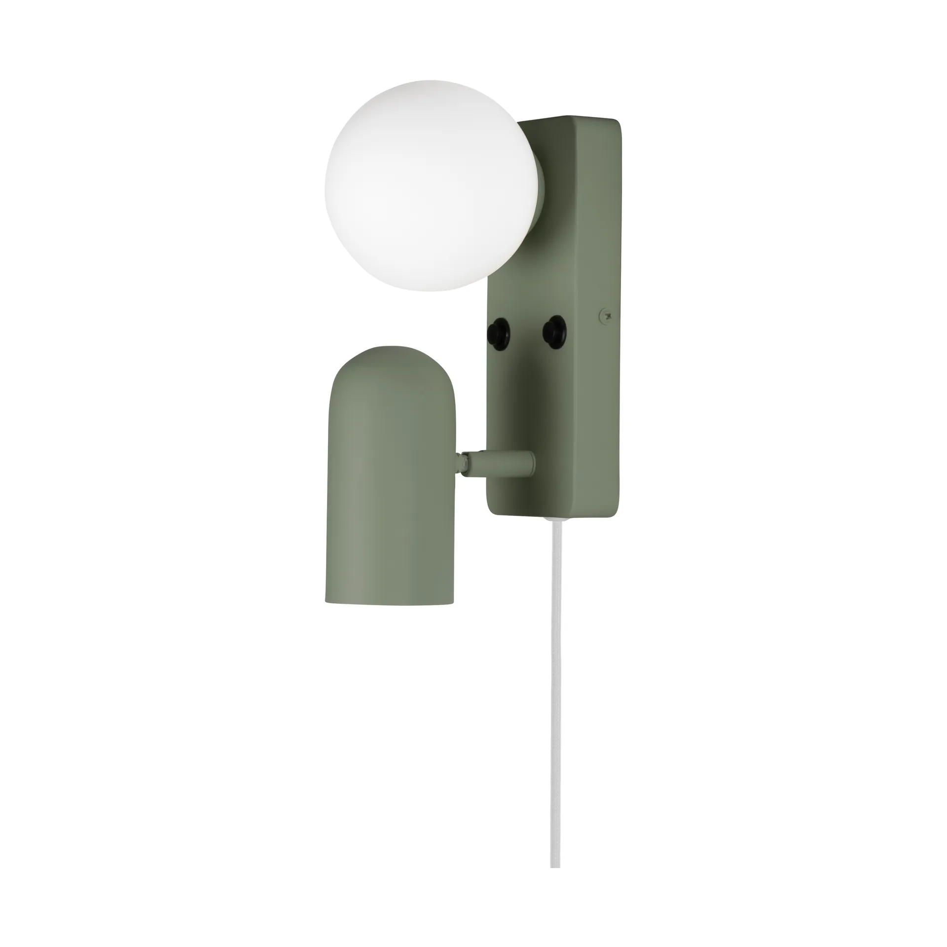 Doppio wandlamp, Groen Globen Lighting