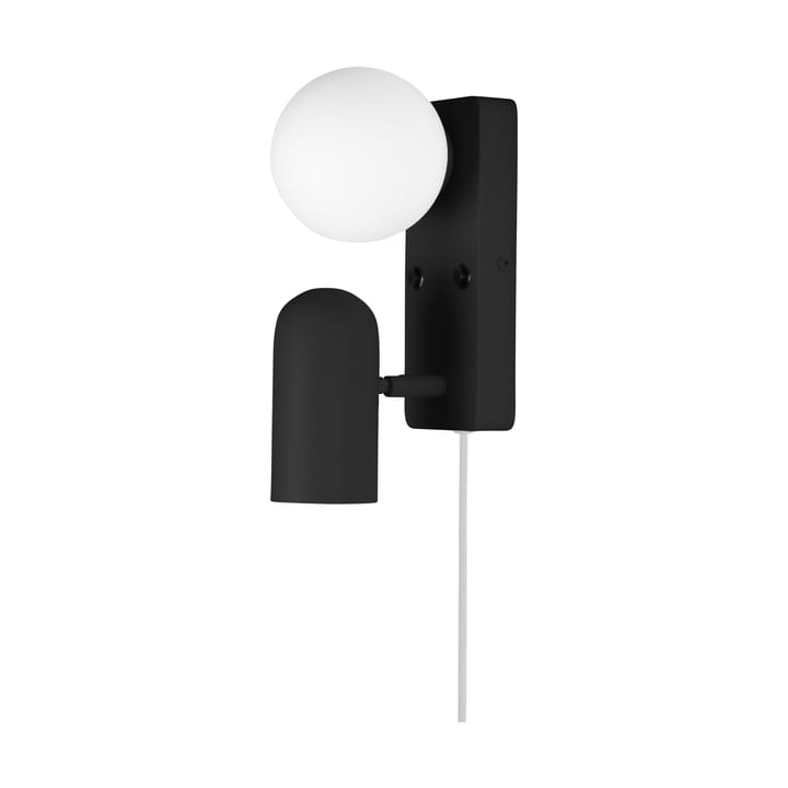 Doppio wandlamp, Zwart Globen Lighting