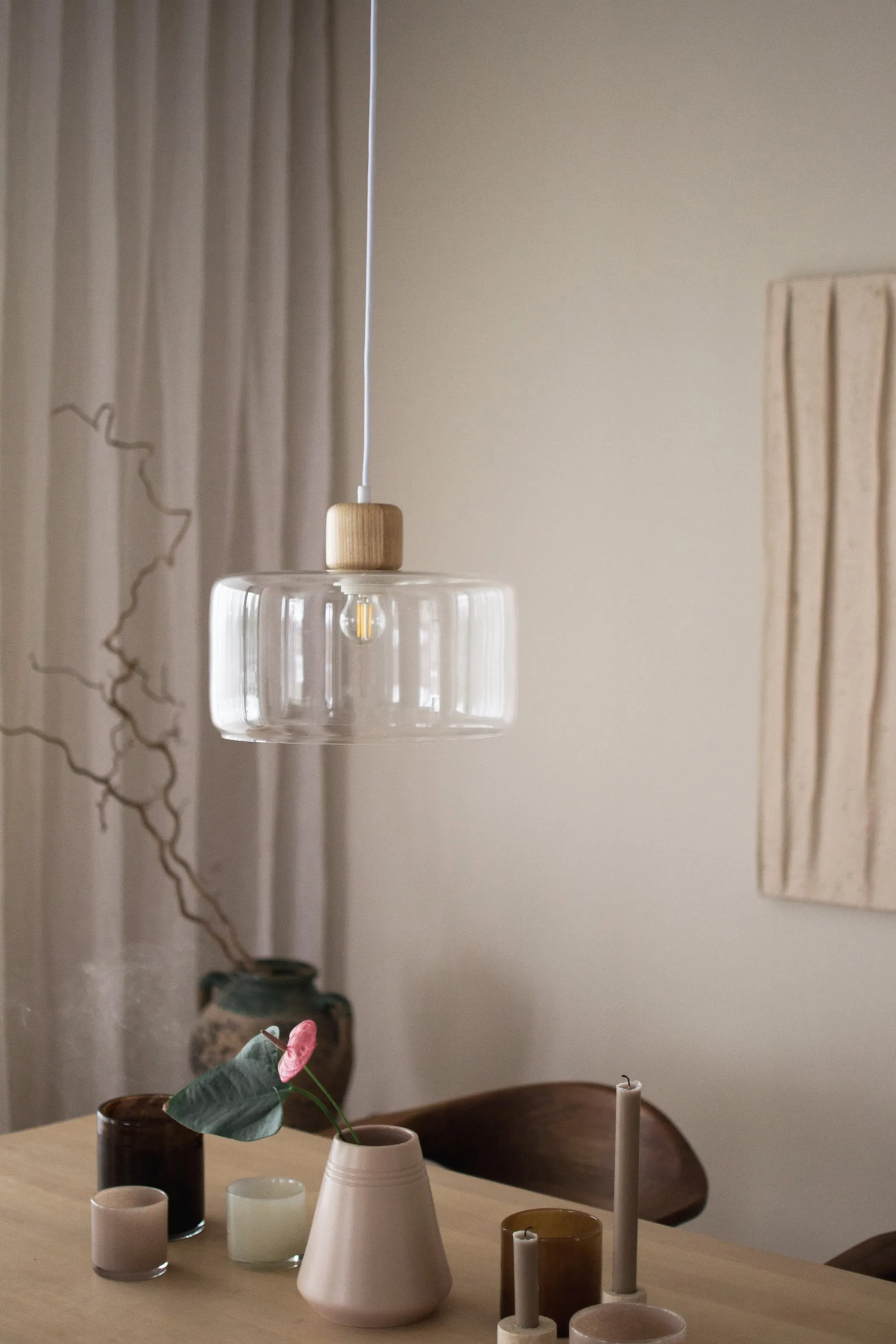 DOT 30 hanglamp, Transparant Globen Lighting