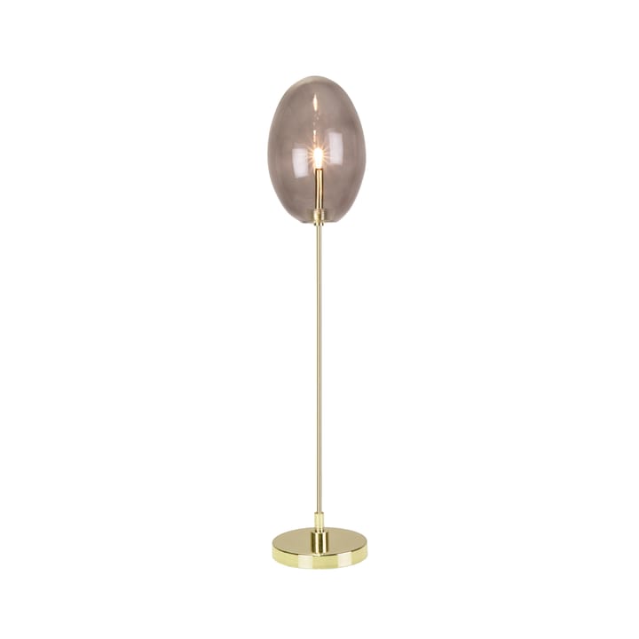 Drops tafellamp - messing, rookkleurig glas - Globen Lighting