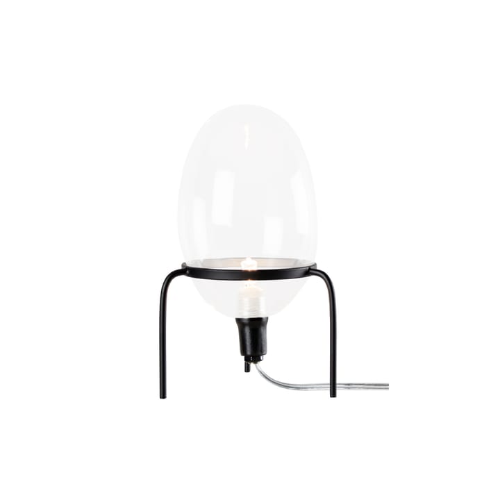 Drops tafellamp, zwart transparant Globen Lighting