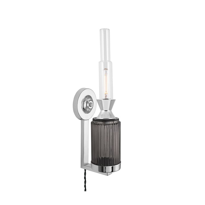 Ester muurlamp, rook/chroom Globen Lighting