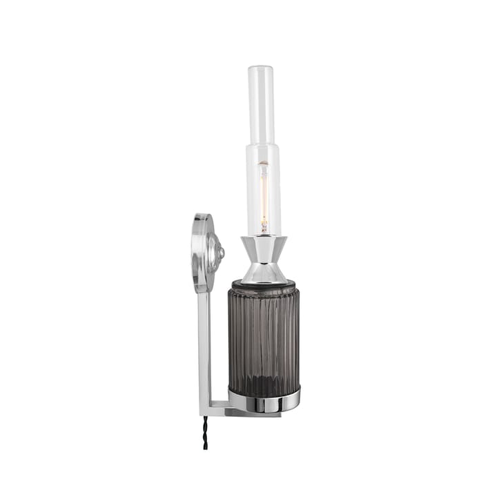 Ester muurlamp, rook/chroom Globen Lighting