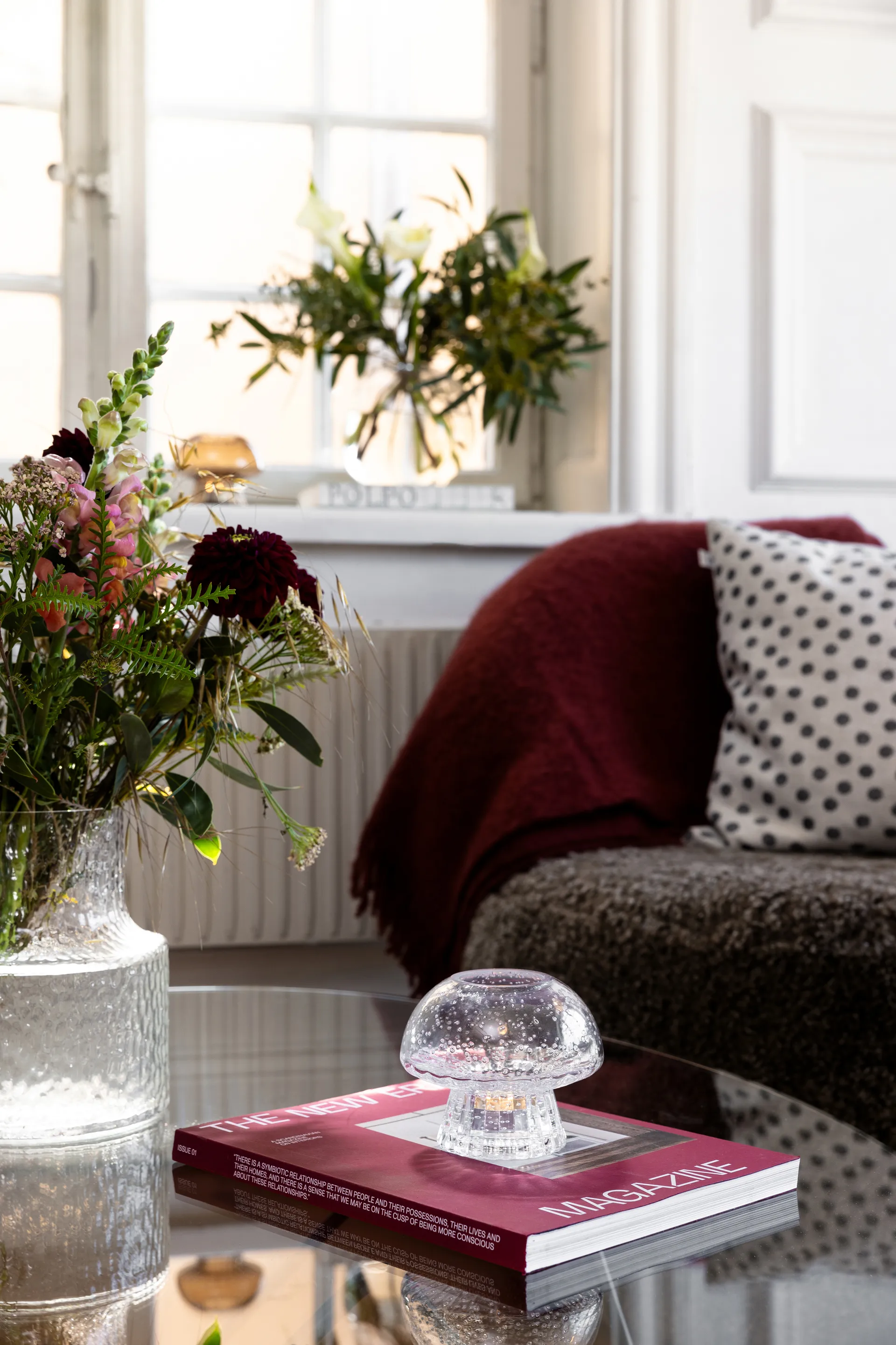 Fungo 12 theelichthouder Special Edition, Helder Globen Lighting