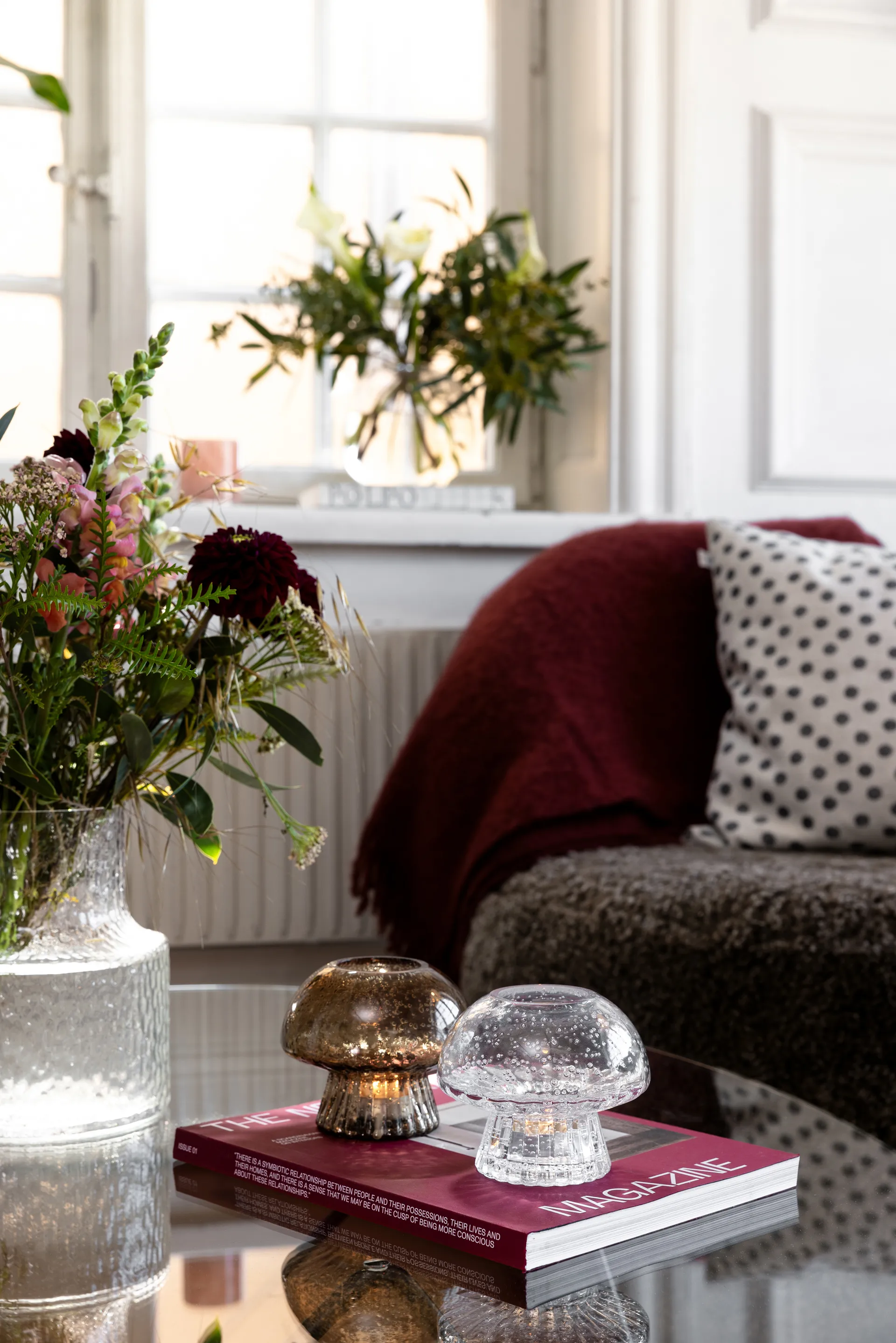 Fungo 12 theelichthouder Special Edition, Helder Globen Lighting