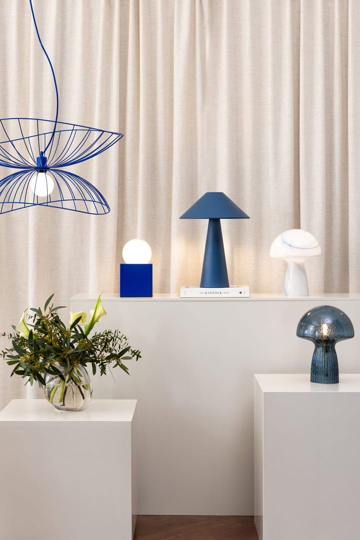 Fungo 22 tafellamp Special Edition, Blauw Globen Lighting