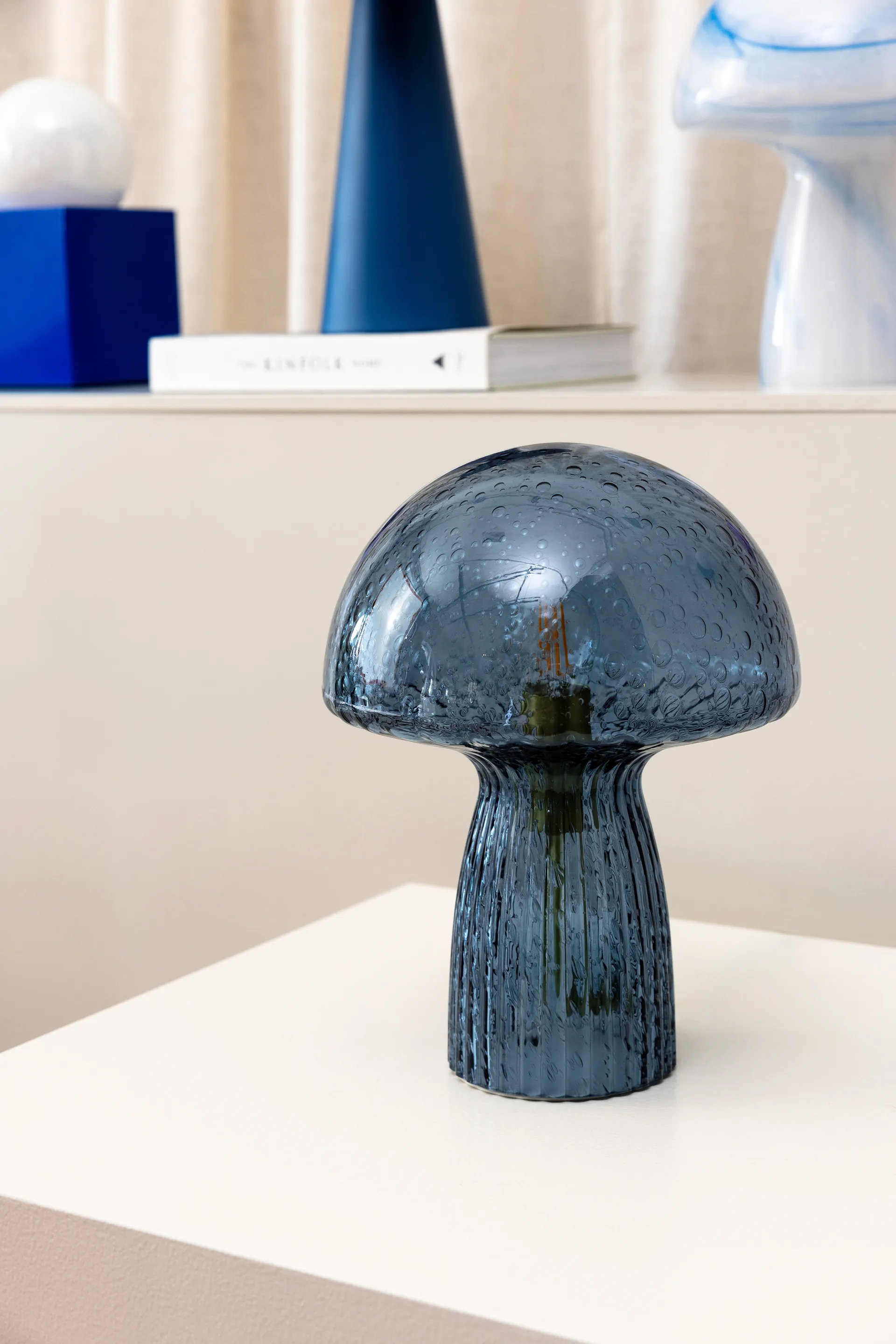 Fungo 22 tafellamp Special Edition, Blauw Globen Lighting