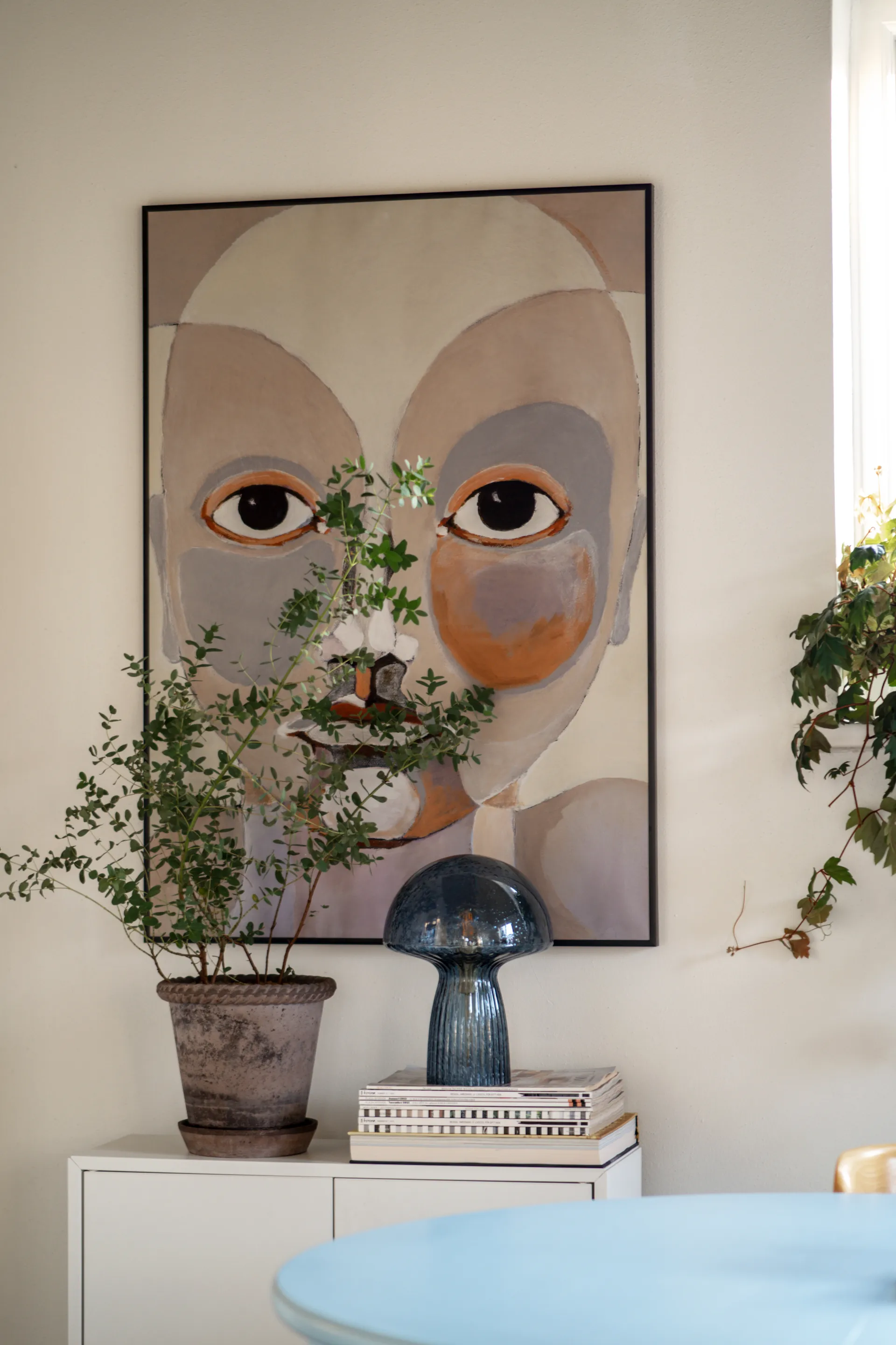 Fungo 22 tafellamp Special Edition, Blauw Globen Lighting