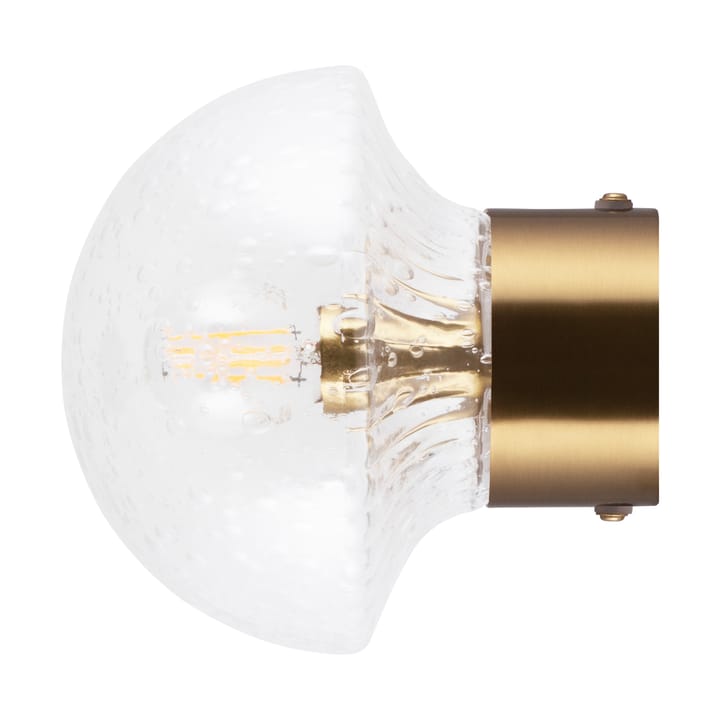 Fungo plafondlamp Ø16 cm - Helder-geborsteld messing - Globen Lighting