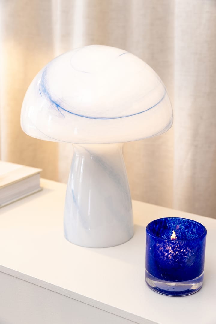 Fungo Swirl 22 tafellamp, Blauw Globen Lighting