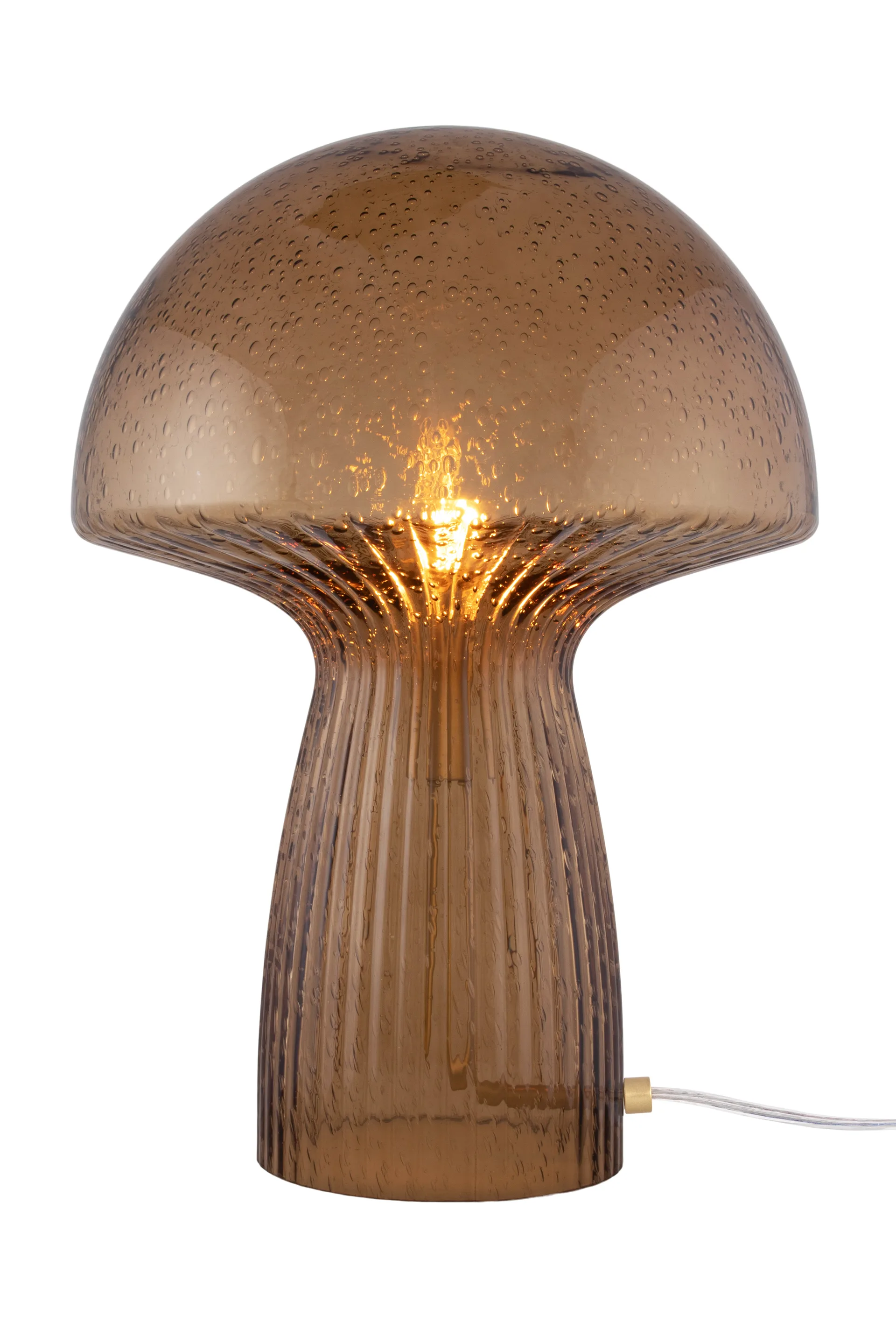Fungo tafellamp Special Edition bruin, 42 cm Globen Lighting
