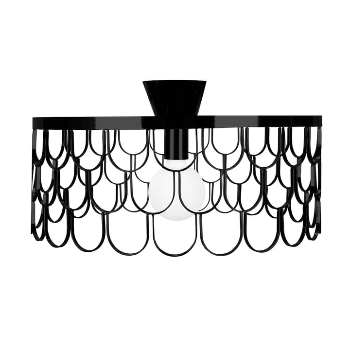 Gatsby plafonnière - mat zwart - Globen Lighting