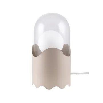 Ghost tafellamp - beige, transparant glas - Globen Lighting