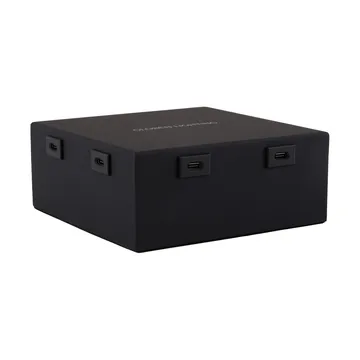 Globen Lighting oplaadhub USB C - Zwart, 8 st adapters - Globen Lighting