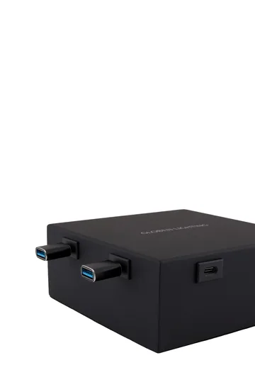 Globen Lighting oplaadhub USB C - Zwart, 8 st adapters - Globen Lighting