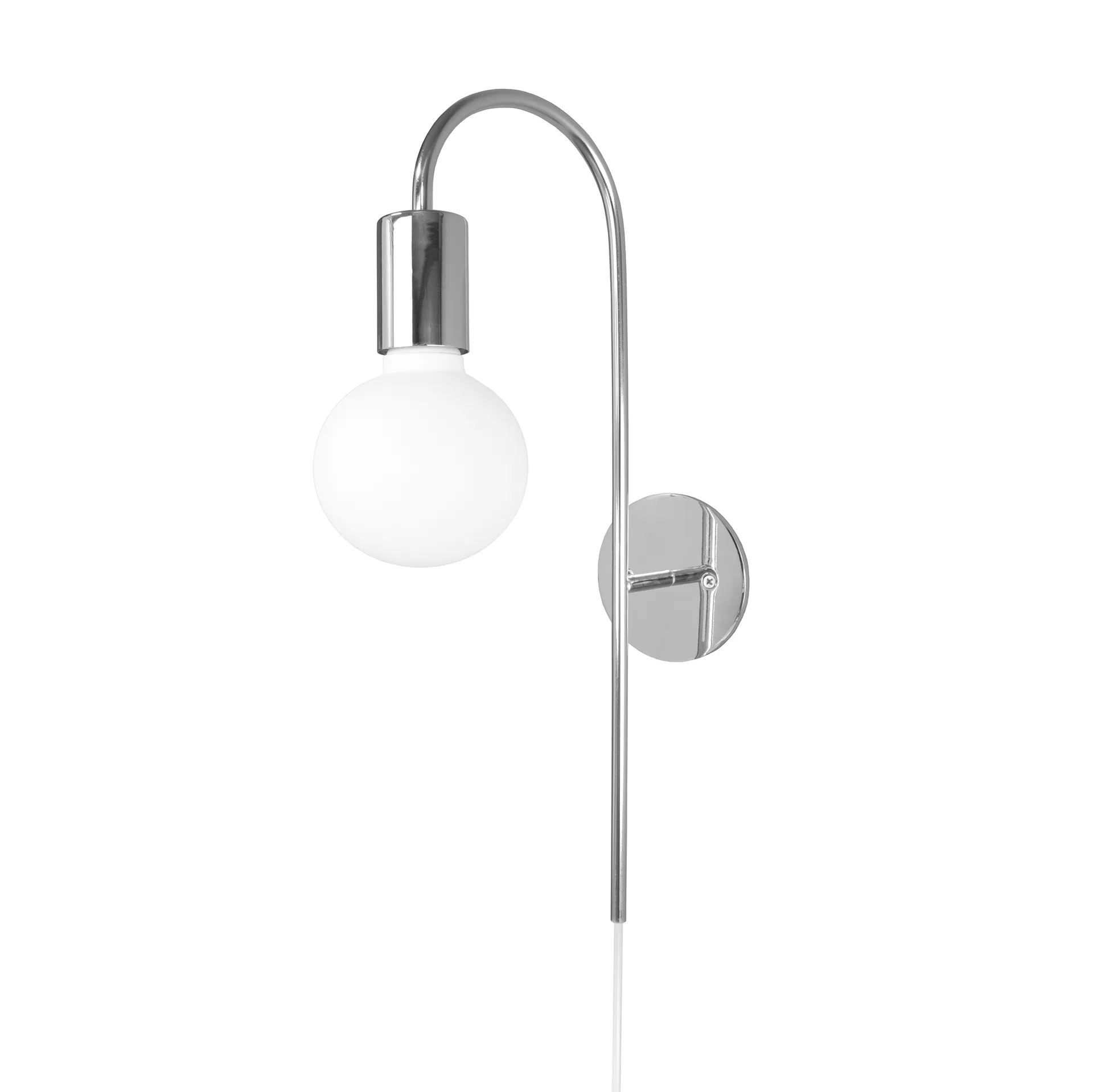 Grace muurlamp, chroom Globen Lighting