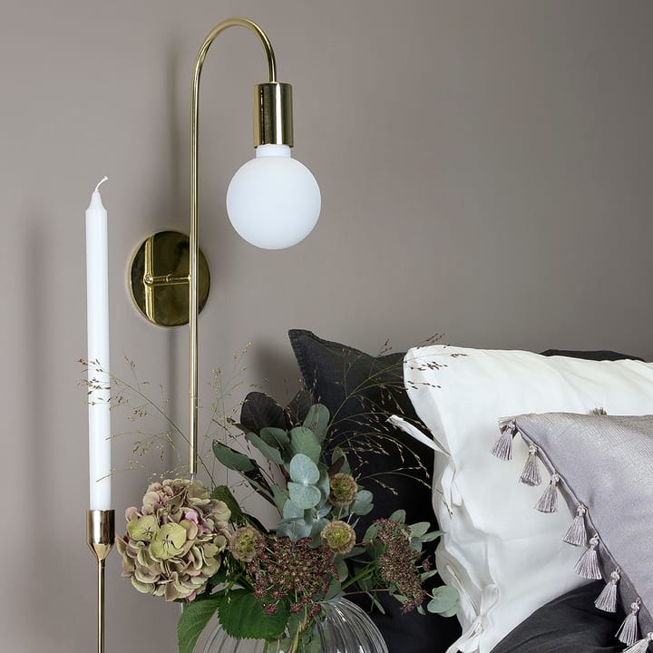 Grace muurlamp, messing Globen Lighting