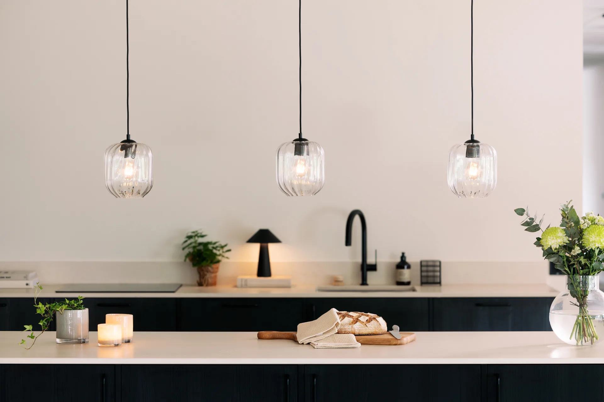 Haze hanglamp Ø18 cm, Helder Globen Lighting