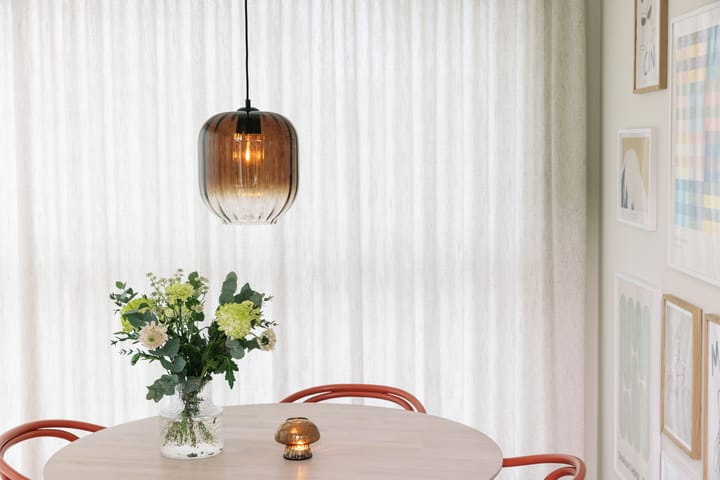 Haze hanglamp Ø25 cm, Bruin Globen Lighting