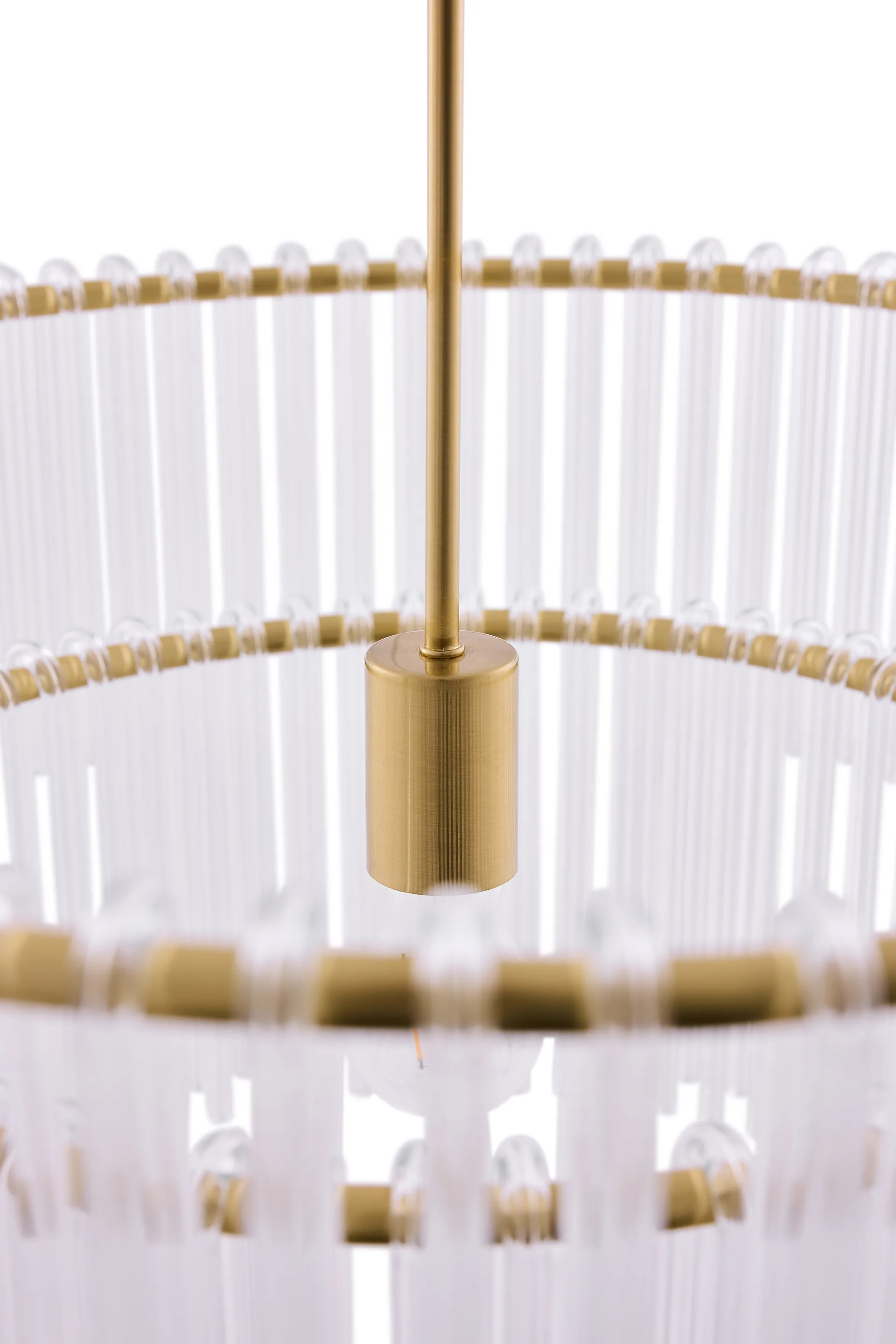 Hook 60 hanglamp, Helder-geborsteld messing Globen Lighting