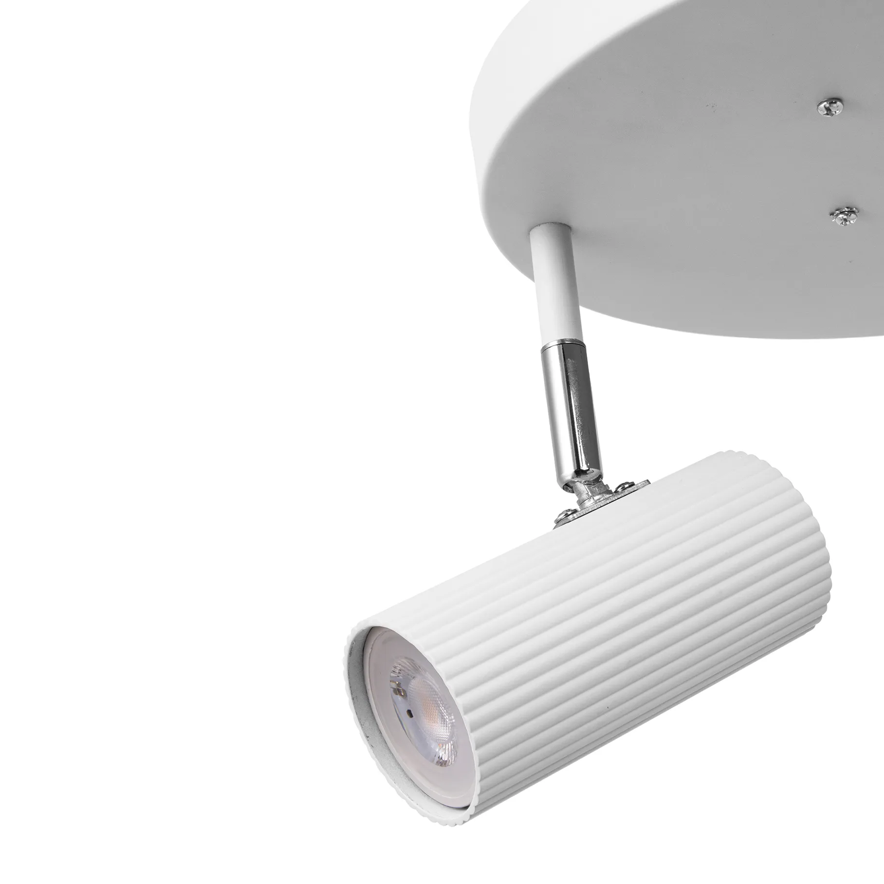 Hubble 3 plafonnière, Wit Globen Lighting