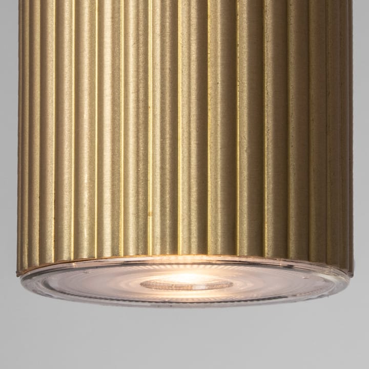 Hubble hanglamp 22 cm, Geborsteld messing Globen Lighting