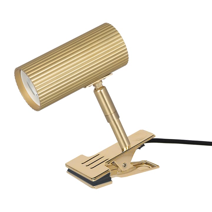 Hubble klemlamp - Geborsteld messing - Globen Lighting