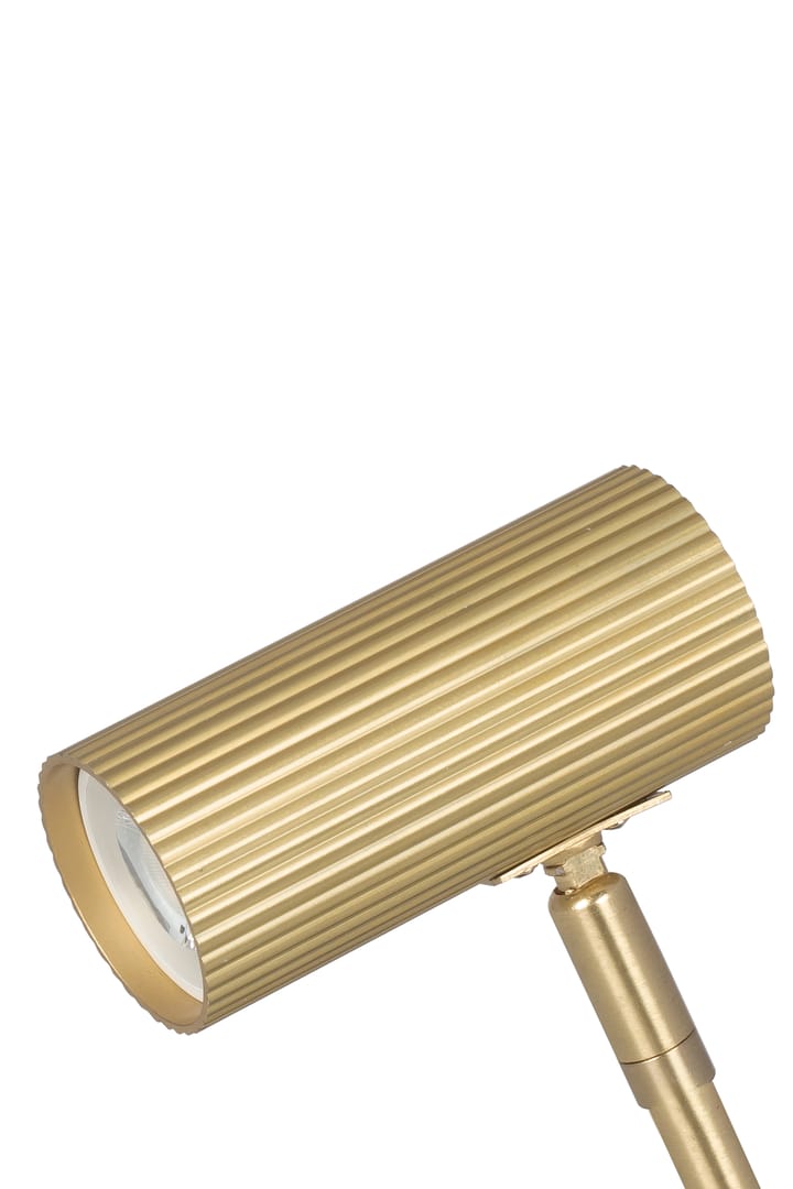Hubble klemlamp, Geborsteld messing Globen Lighting