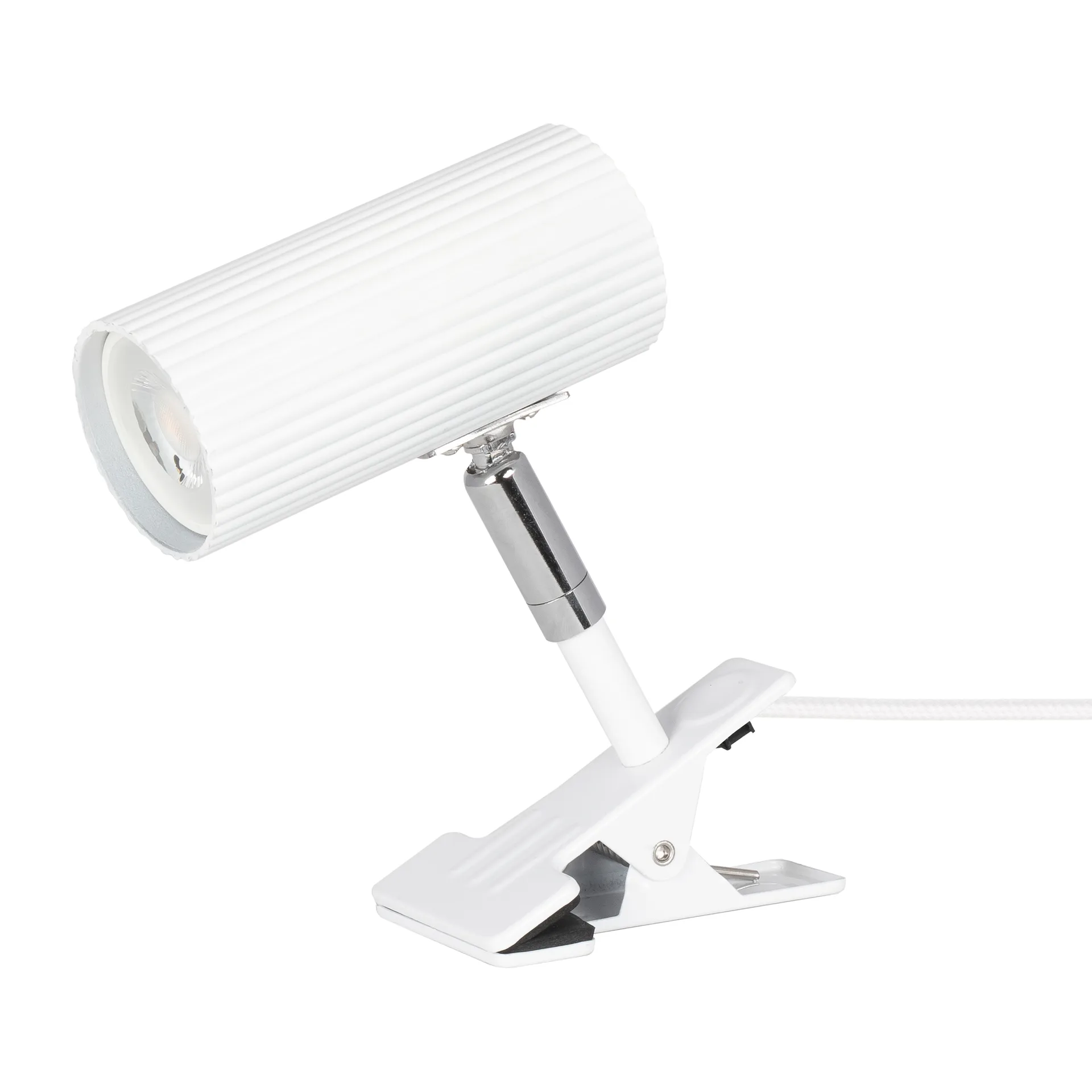 Hubble klemlamp, Wit Globen Lighting