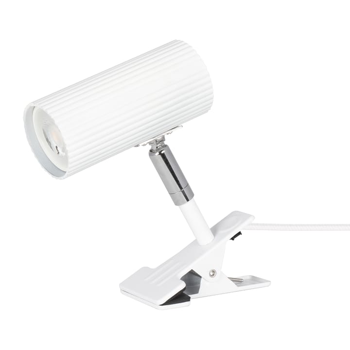 Hubble klemlamp - Wit - Globen Lighting