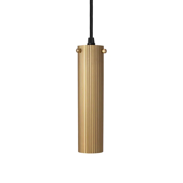 Hubble pendel 22 cm - Geborsteld messing - Globen Lighting