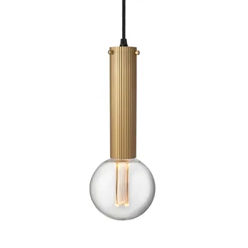 Hubble pendel 22 cm - Geborsteld messing - Globen Lighting