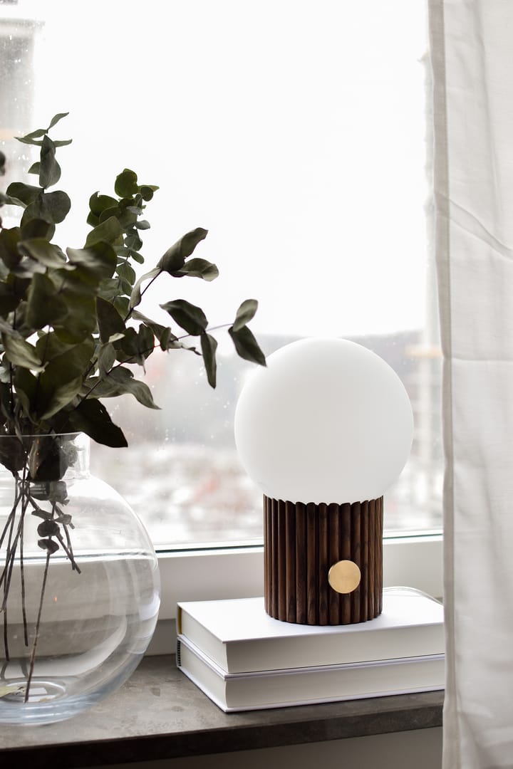 Hubble tafellamp Ø15 cm, Walnoot Globen Lighting
