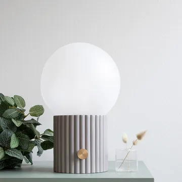 Hubble tafellamp Ø22 cm - Grijs - Globen Lighting