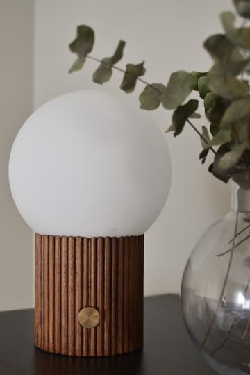 Hubble tafellamp Ø22 cm - Walnoot - Globen Lighting
