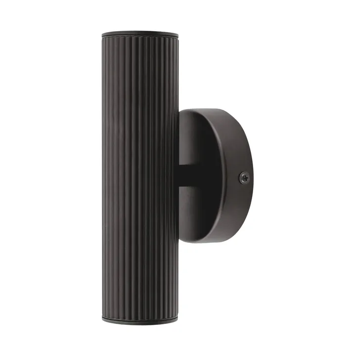 Hubble up/down wandlamp gevelverlichting - Zwart - Globen Lighting