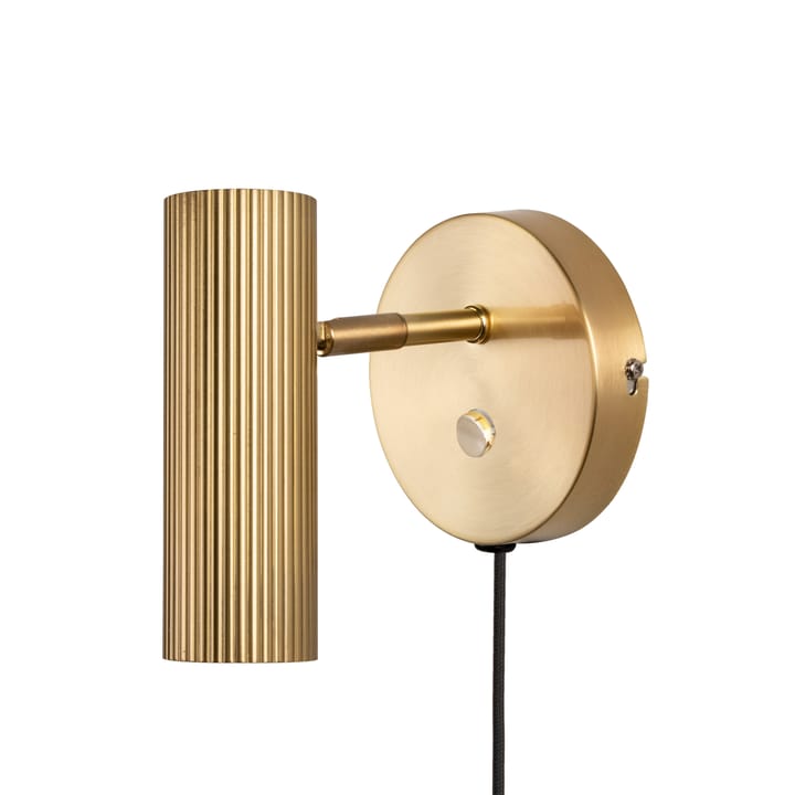 Hubble wandlamp, Geborsteld messing Globen Lighting