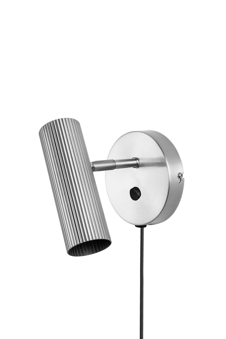 Hubble wandlamp, Geborsteld staal Globen Lighting