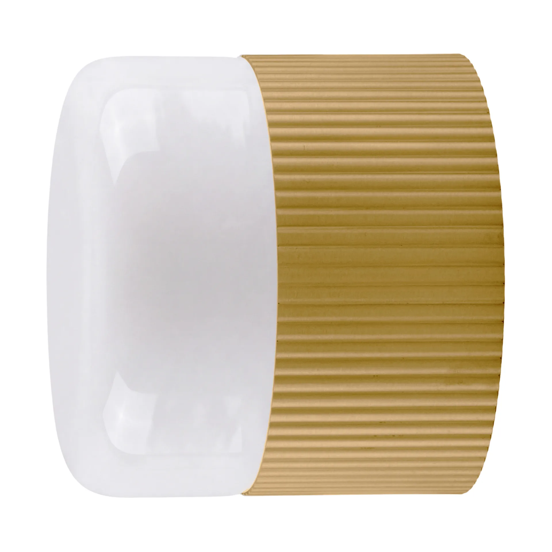 Hubble wandlamp, plafondlamp, Wit-goud Globen Lighting