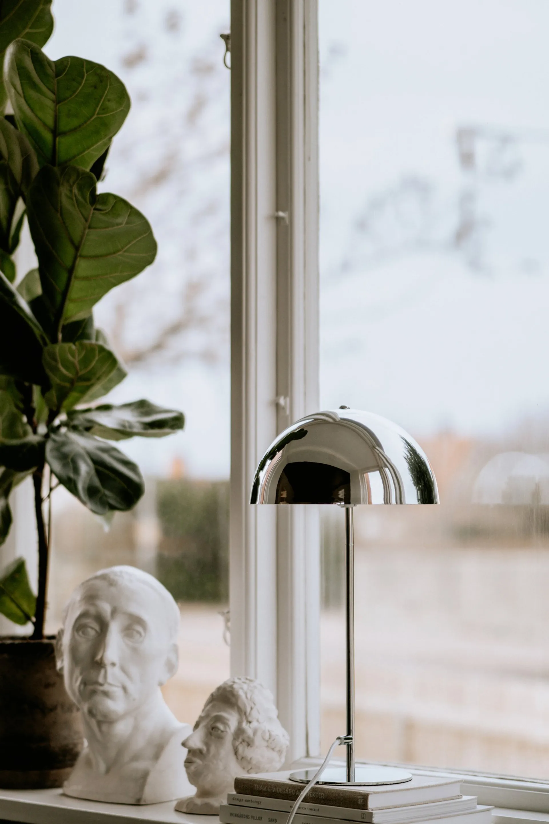 Icon tafellamp 36 cm, Chroom Globen Lighting