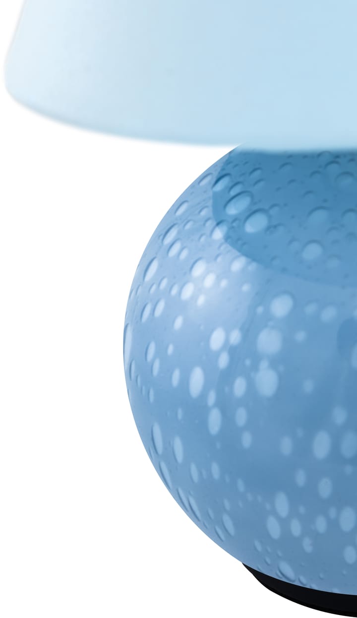 Iris 16 draagbare tafellamp, Duifblauw Globen Lighting