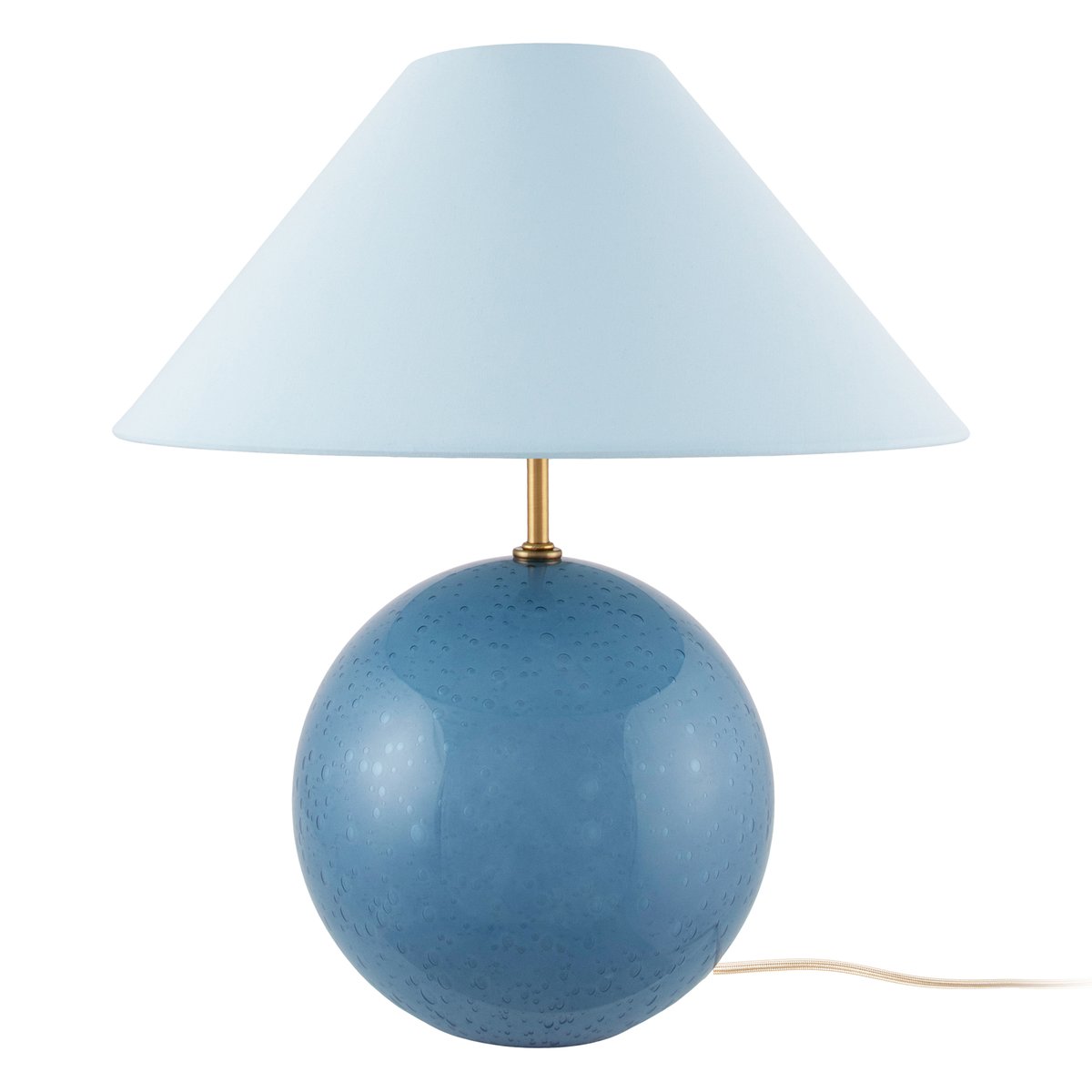 Globen Lighting Iris 35 tafellamp 39 cm Duifblauw | Scandinavisch Interieur | Bureau- & tafellampen | Blauw