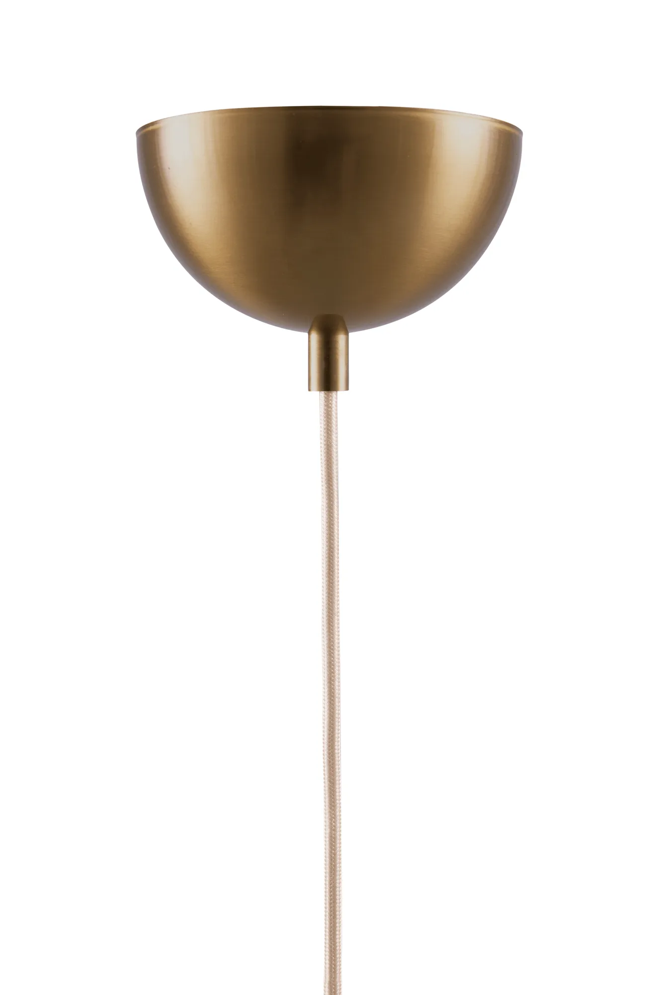 Iris pendel 25, Crème-noir (wit-goudkleurig) Globen Lighting