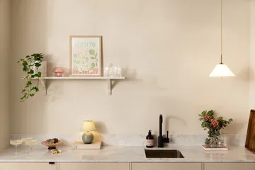 Iris pendel 25 - Crème - Globen Lighting